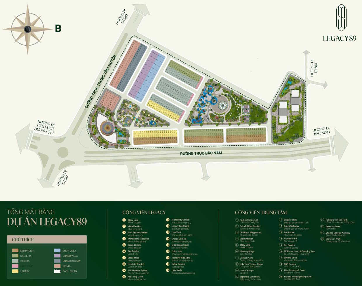 Legacy89 Mỹ Hào Hưng Yên - Khu đô thị mới trung tâm thị xã Mỹ Hào